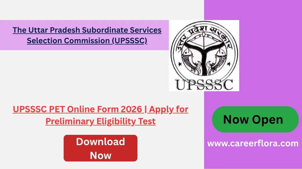 UPSSSC PET 2026 Online Form
