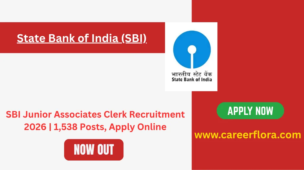 SBI Junior Associates Clerk Recruitment 2026
