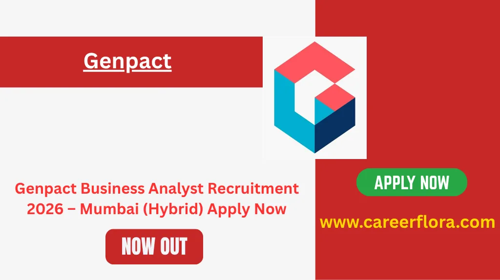 Genpact Business Analyst Recruitment 2026