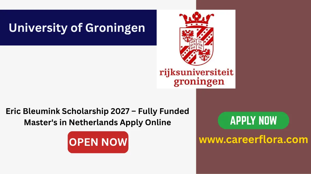 Eric Bleumink Scholarship 2027