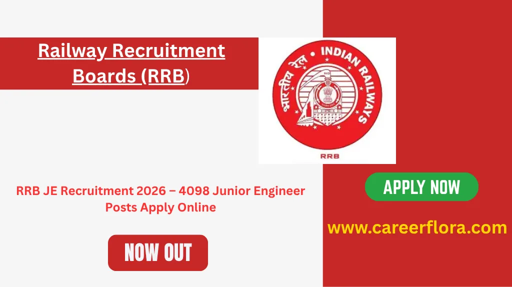 RRB JE Recruitment 2026
