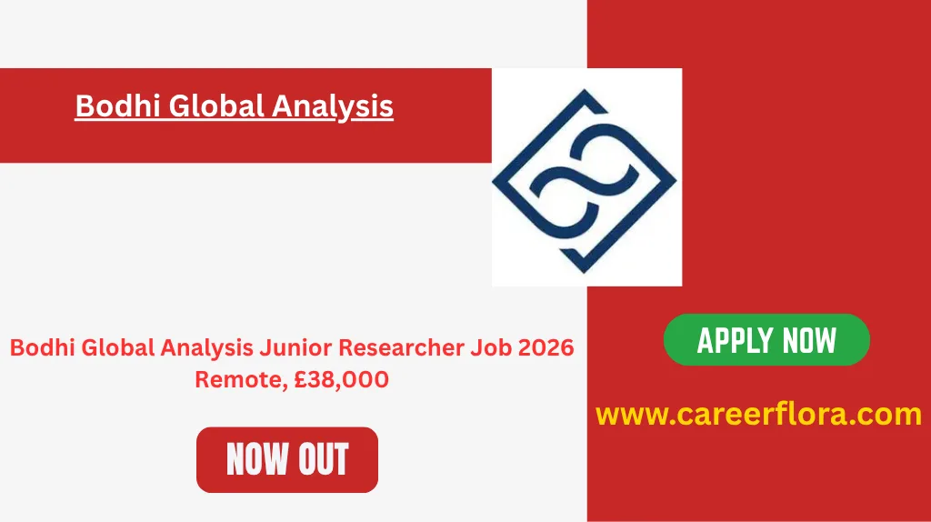Bodhi Global Analysis Junior Researcher Job 2026 – Remote, £38,000