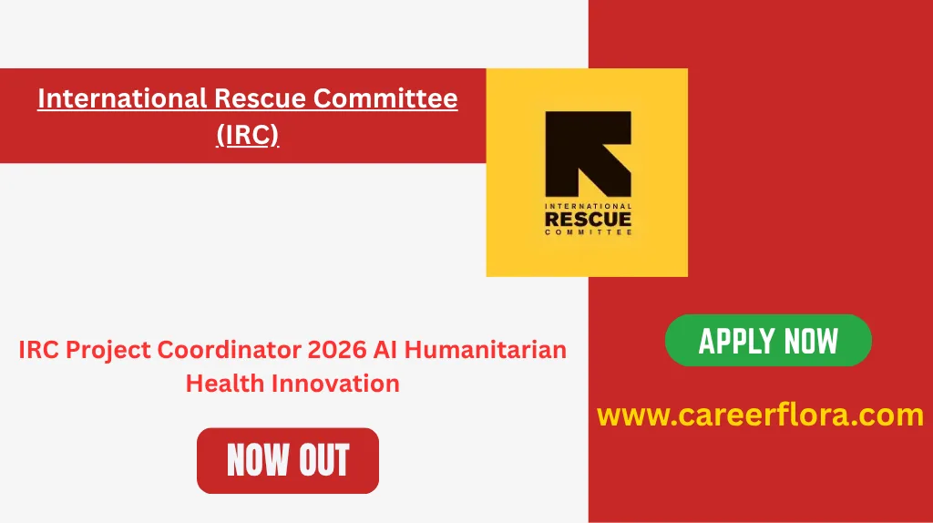 IRC Project Coordinator 2026	AI Humanitarian Health Innovation