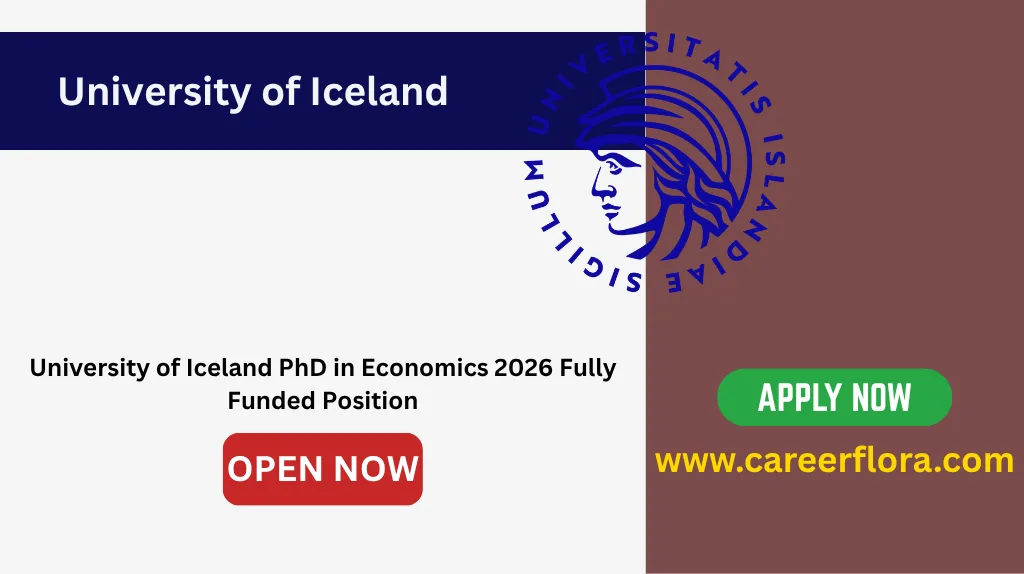 University of Iceland PhD Economics 2026
