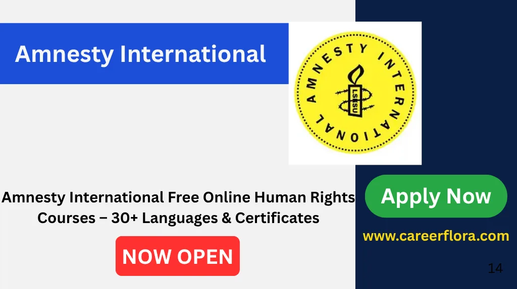 Amnesty International Free Online Human Rights Courses
