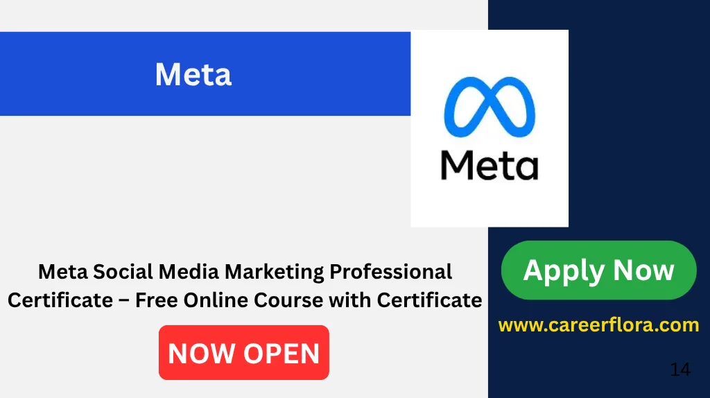 Meta Social Media Marketing Professional Certificate
