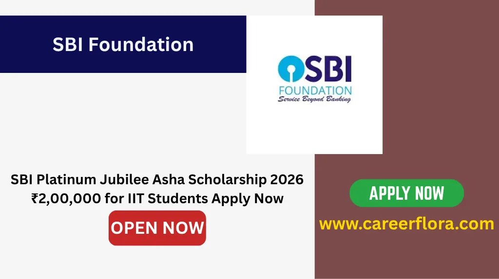 SBI Platinum Jubilee Asha Scholarship 2026