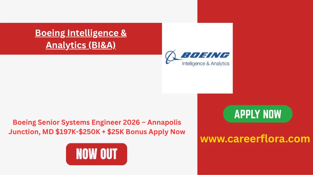 Boeing Senior Systems Engineer 2026