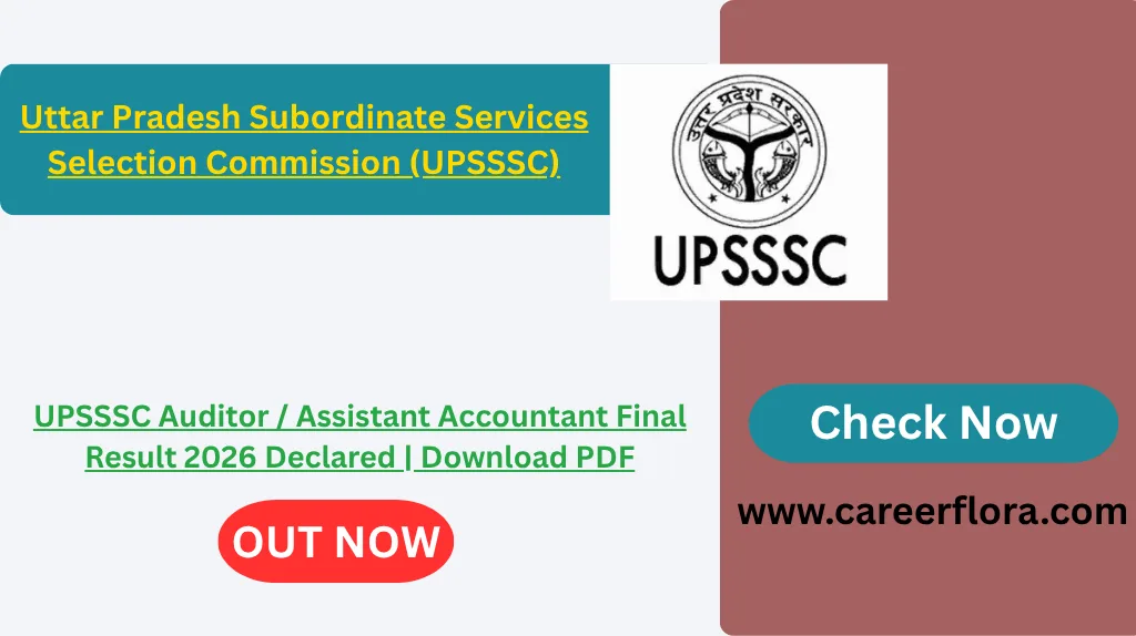 UPSSSC Assistant Accountant & Auditor Final Result 2026