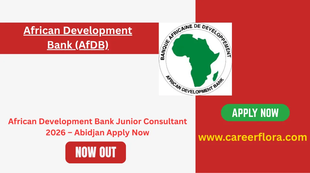 African Development Bank Junior Consultant 2026