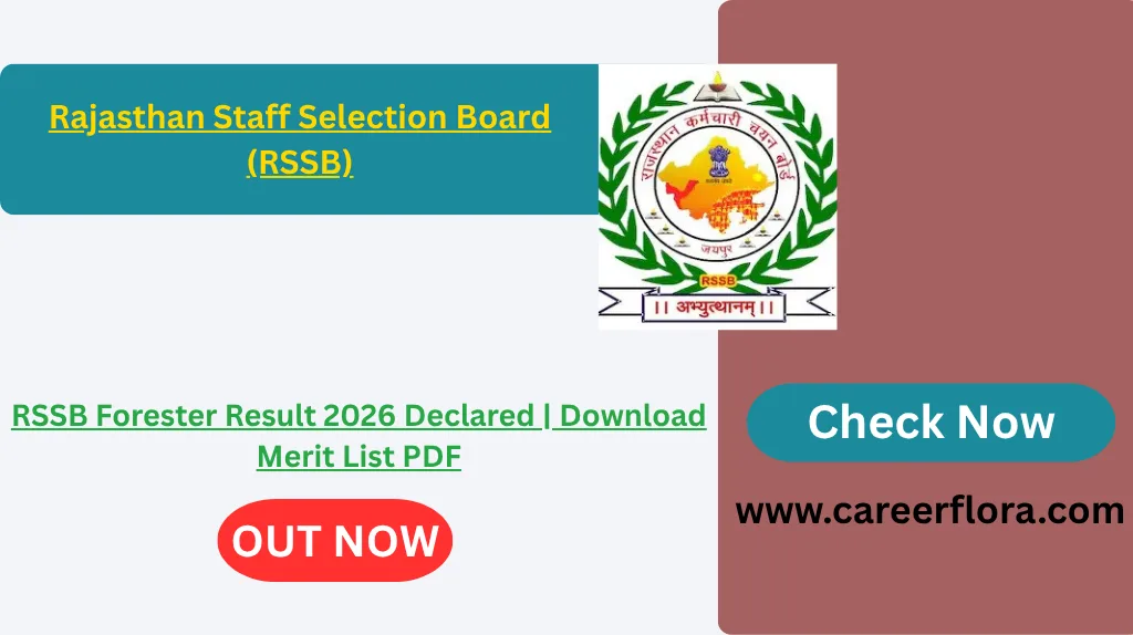 RSSB Forester Result 2026