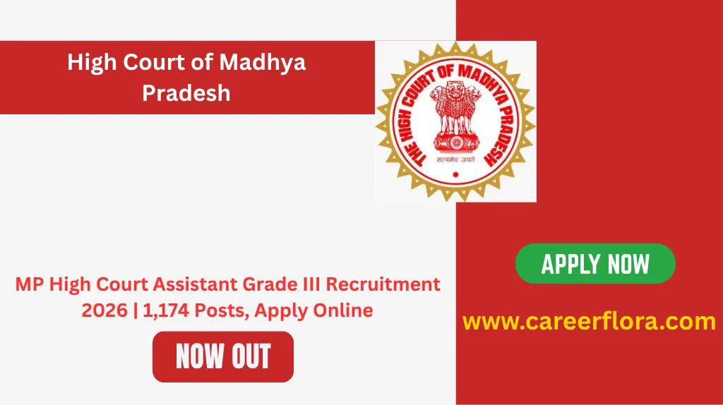 MP High Court Assistant Grade III Recruitment 2026