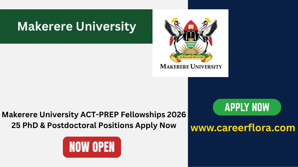 Makerere University ACT-PREP Fellowships 2026
