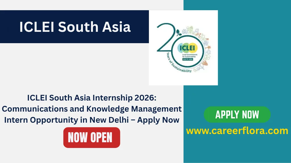 ICLEI South Asia Internship 2026
