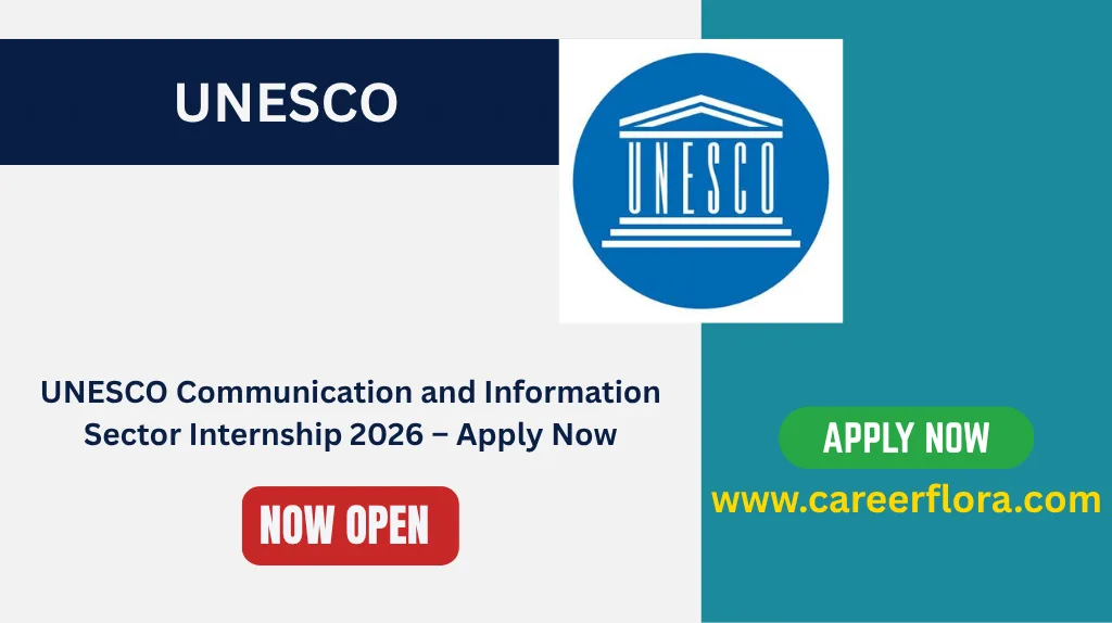 UNESCO Communication and Information Sector Internship 2026