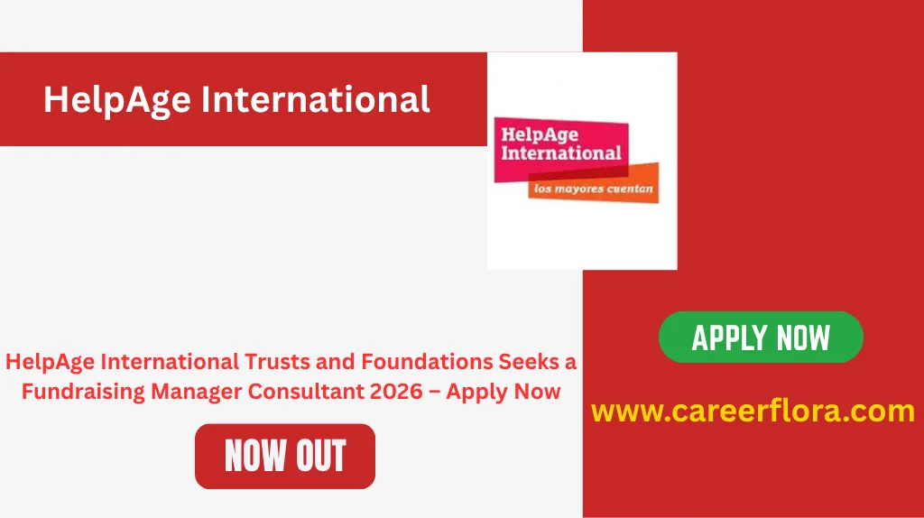 HelpAge International Fundraising Manager Consultant 2026