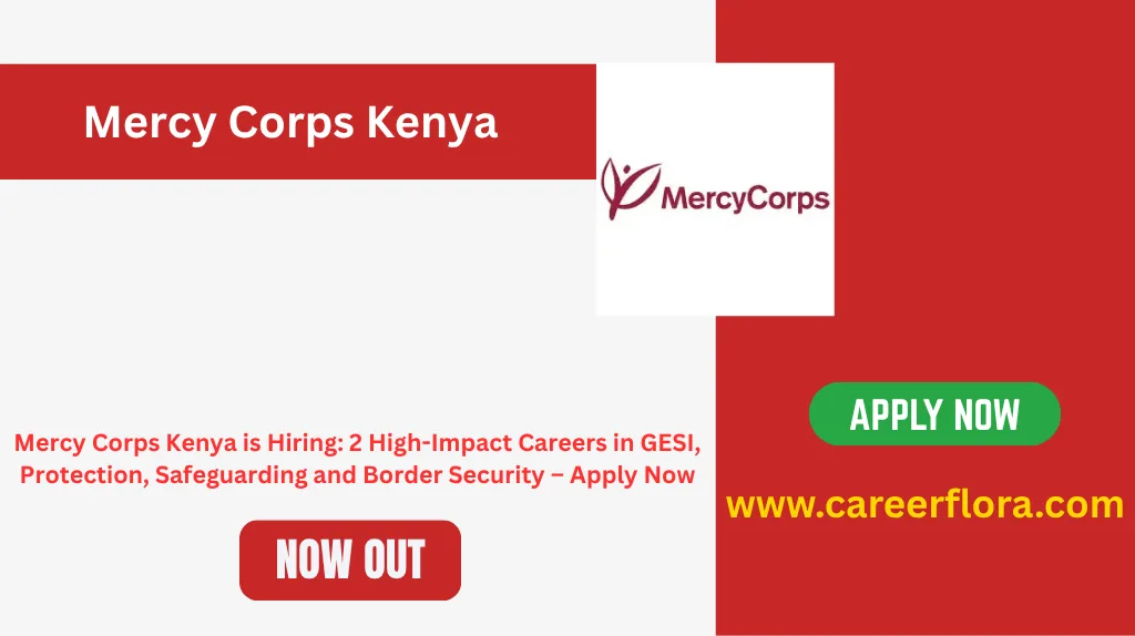 Mercy Corps Kenya Border Security Programme Jobs 2026