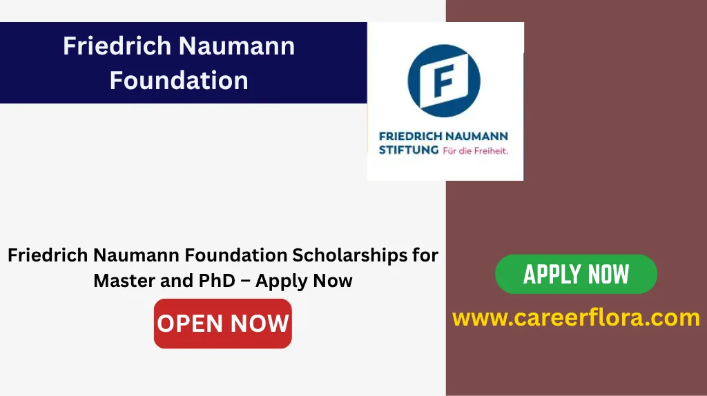 Friedrich Naumann Foundation Scholarships 2026