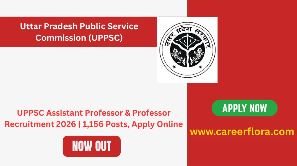 UPPSC Assistant Professor & Professor Recruitment 2026