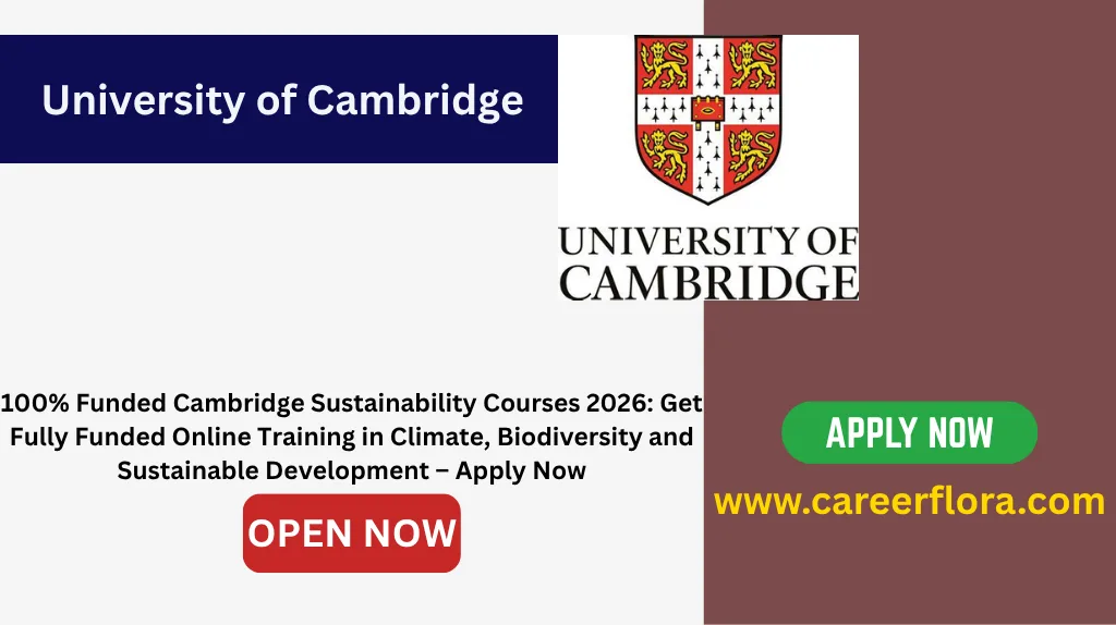Cambridge Sustainability Courses 2026