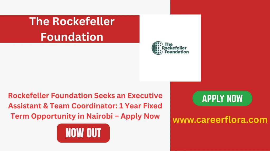 Rockefeller Foundation Executive Assistant 2026