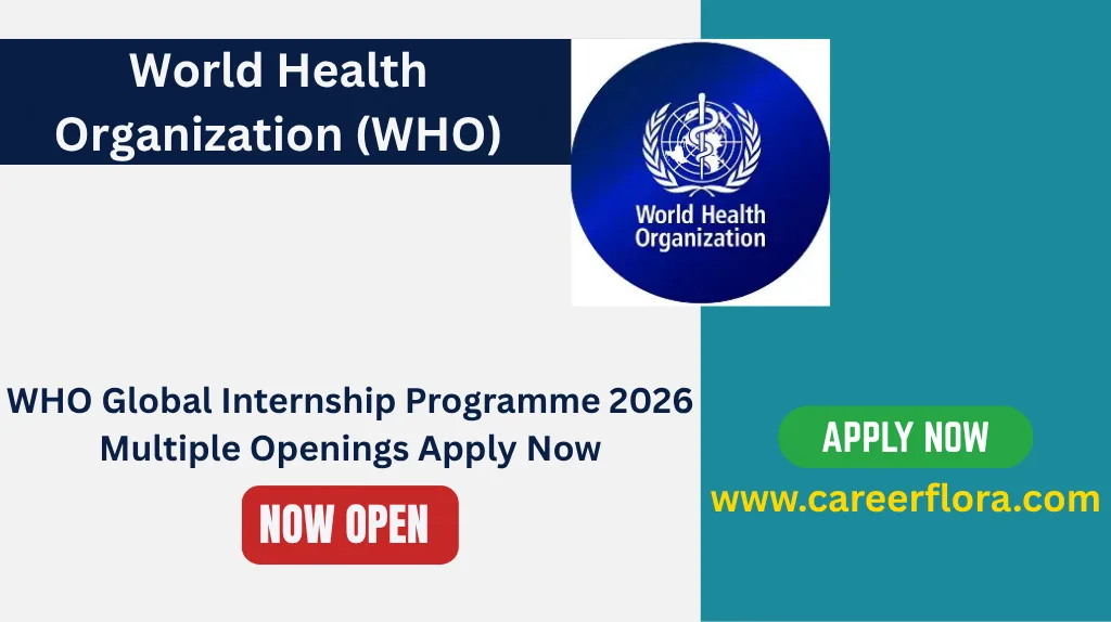 WHO Global Internship Programme 2026