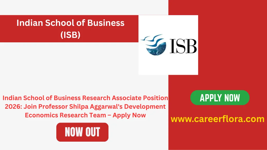 ISB Research Associate 2026