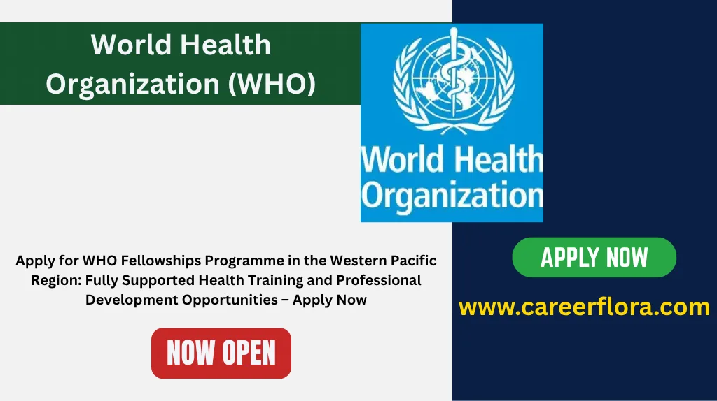 WHO Fellowships Western Pacific 2026