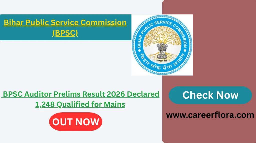 BPSC Auditor Prelims Result 2026