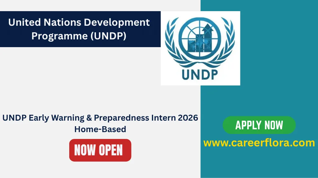 UNDP Early Warning & Preparedness Intern 2026