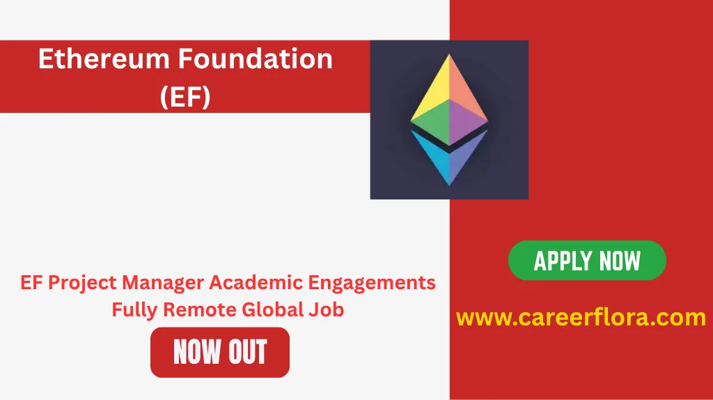 Ethereum Foundation Project Manager Academic Engagements