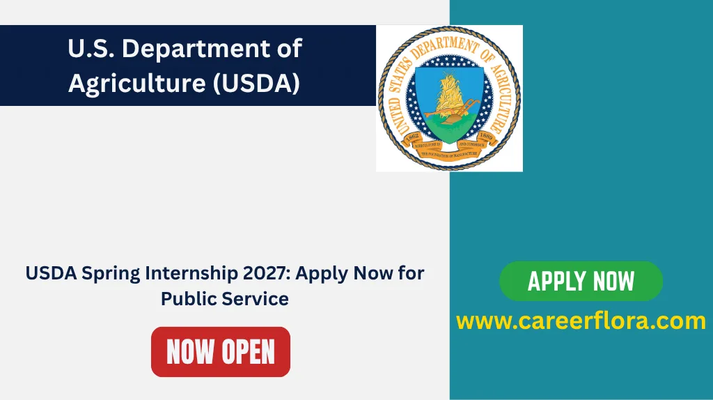USDA Internship 2027 Spring Cohort