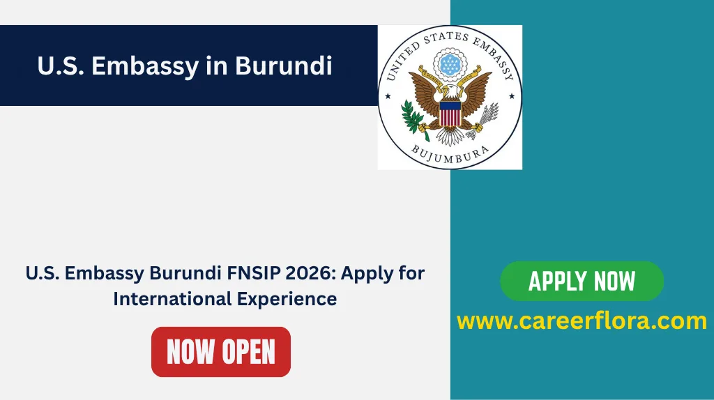 U.S. Embassy Burundi Internship 2026