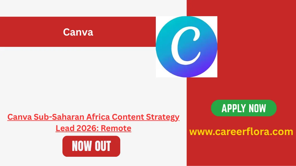 Canva Content Strategy Lead Africa 2026