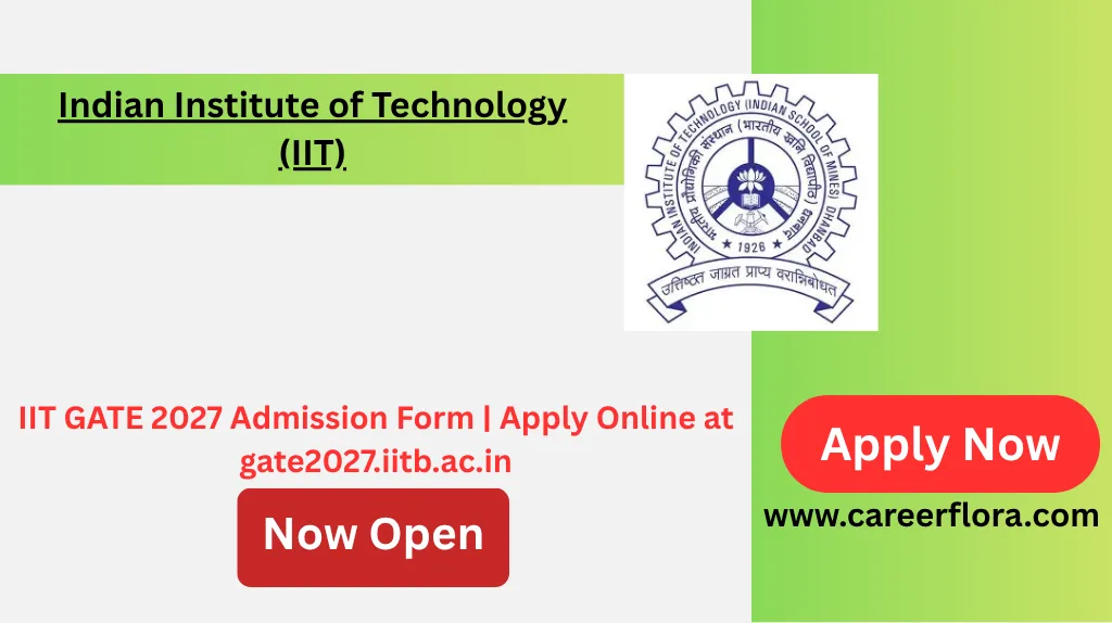 IIT GATE 2027 Admission Form