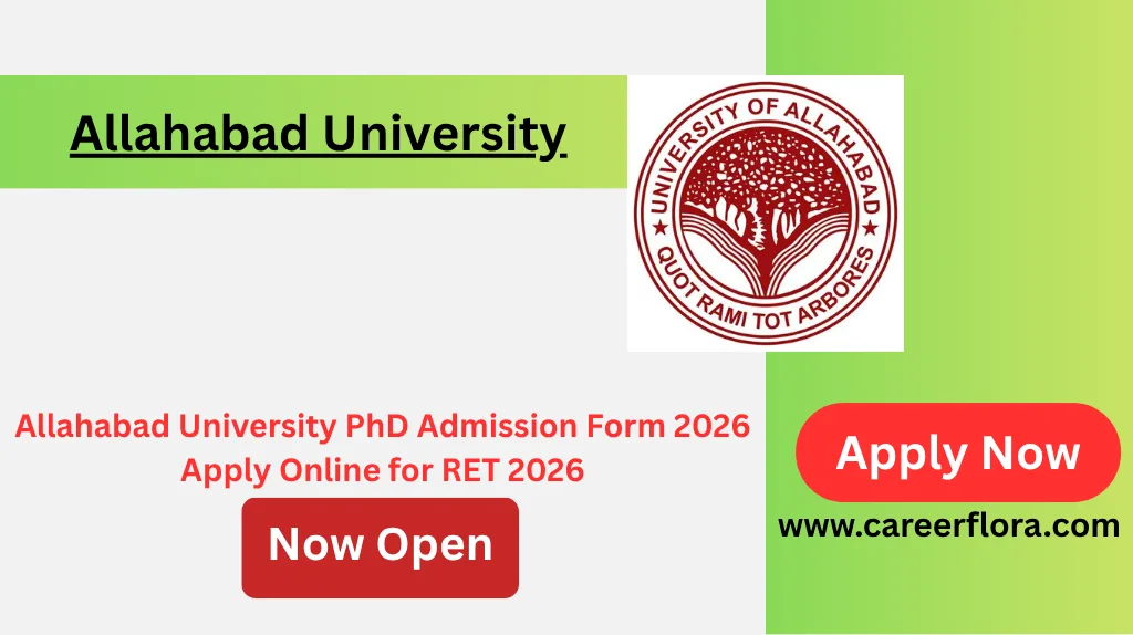 Allahabad University PhD Admission Form 2026