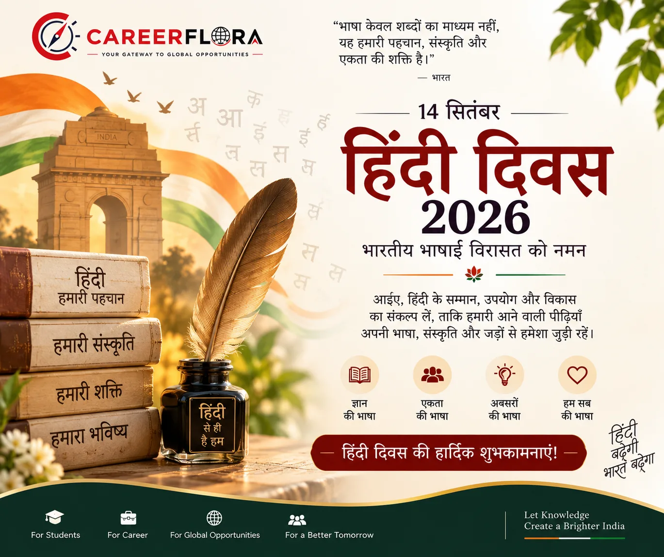 Hindi Diwas 2026: इतिहास, महत्व और क्यों आज भी हिंदी हमारे लिए महत्वपूर्ण है?