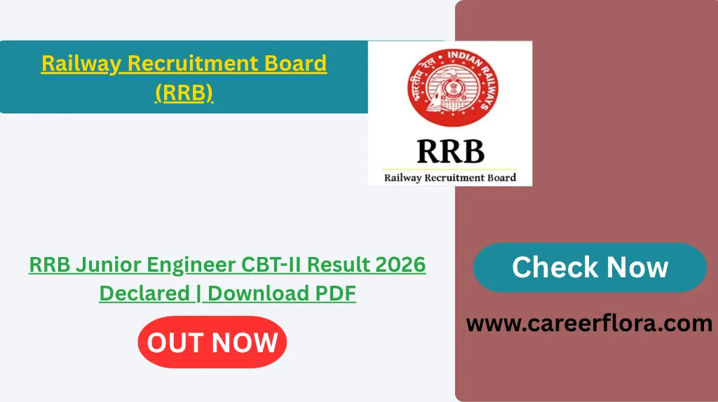 RRB Junior Engineer CBT-II Result 2026