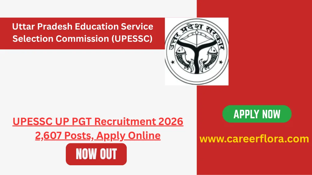 UPESSC UP PGT Recruitment 2026