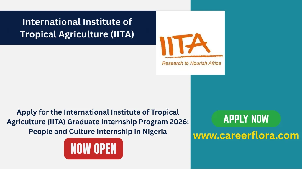IITA Graduate Internship Program 2026