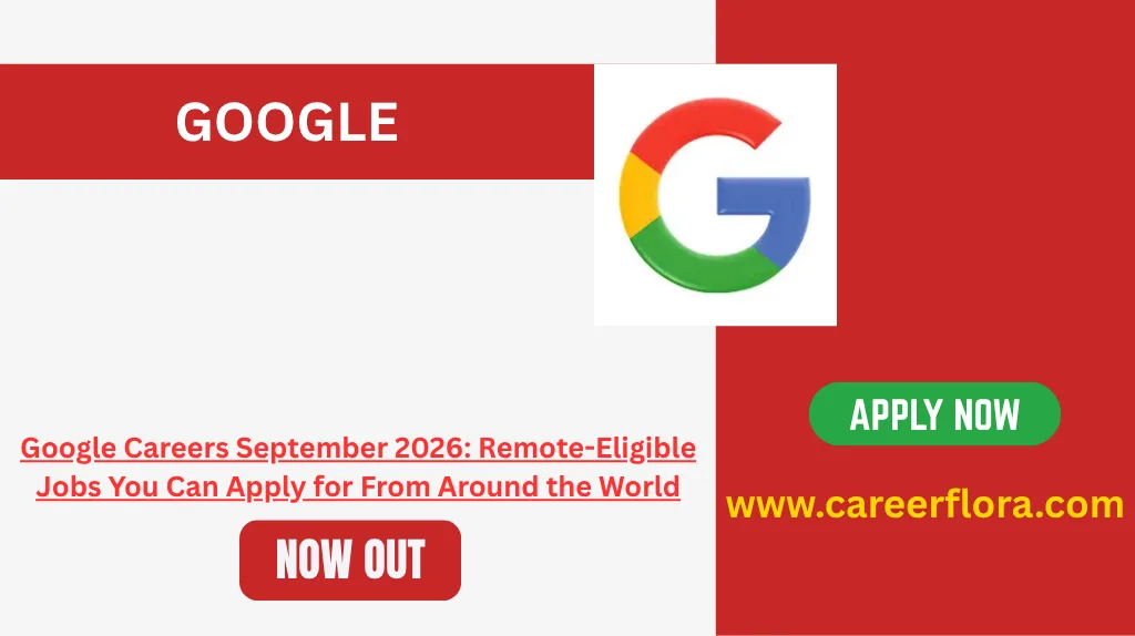 Google Careers September 2026
