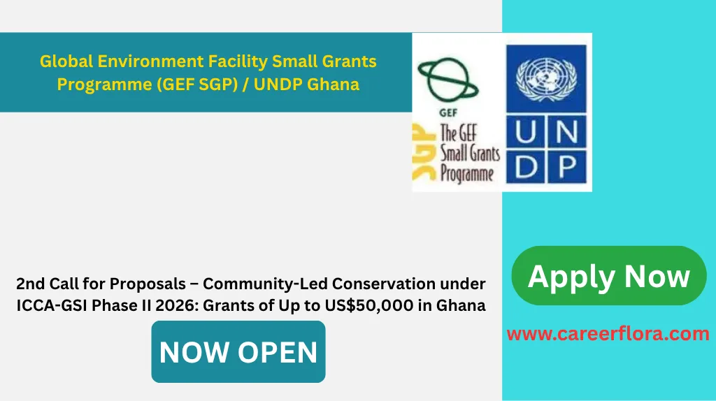 ICCA-GSI Phase II 2026 Ghana Grants