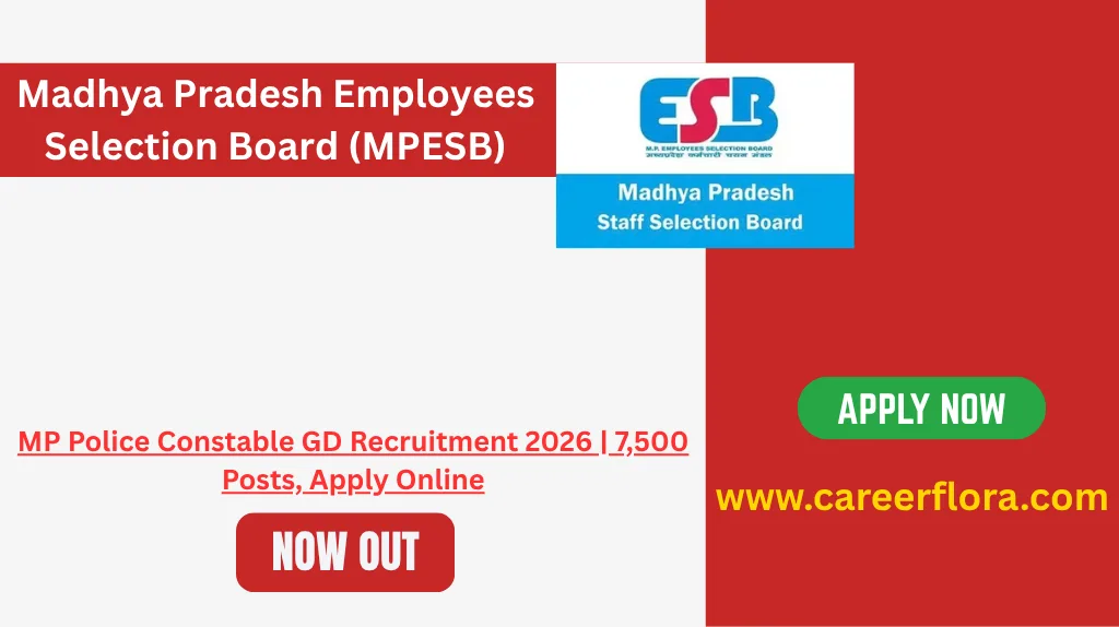 MP Police Constable GD Recruitment 2026